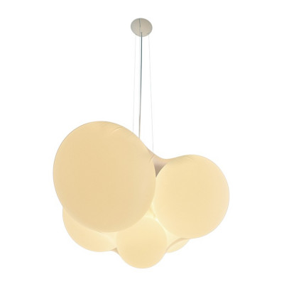 Axolight - Cloudy&Manto - Cloudy SP LED - Moderner Kronleuchter - Weiß satiniert - LS-AX-SPCLOUDYBCXXLED - Warmweiss - 3000 K - Diffused Axolight - Cloudy&Manto - Cloudy SP LED - Moderner Kronleuchter - Weiß satiniert - LS-AX-SPCLOUDYBCXXLED - Warmweiss - 3000 K - Diffused