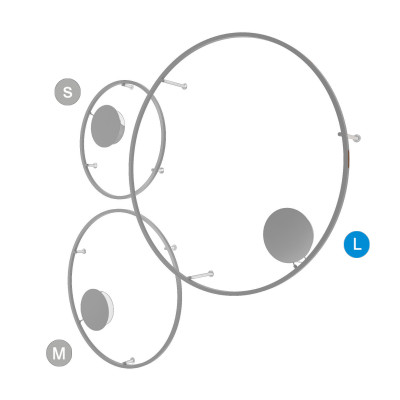 Axolight - Thin - U-Light 160 PL LED - Moderne Deckenleuchte - Grau - LS-AX-PLUL1160LEDANXX - Warmweiss - 3000 K - Diffused Axolight - Thin - U-Light 160 PL LED - Moderne Deckenleuchte - Grau - LS-AX-PLUL1160LEDANXX - Warmweiss - 3000 K - Diffused