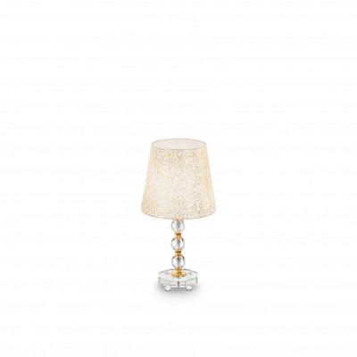Ideal Lux - Provence - QUEEN TL1 MEDIUM - Tischleuchte - Goldfarben - LS-IL-077741 Ideal Lux - Provence - QUEEN TL1 MEDIUM - Tischleuchte - Goldfarben - LS-IL-077741