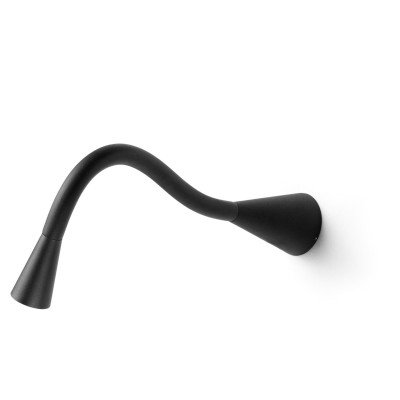 Linea Light - Snake - Snake LED - Verstellbare LED Wandleuchte S - Schwarz - LS-LL-7224 - Warmweiss - 3000 K - Diffused Linea Light - Snake - Snake LED - Verstellbare LED Wandleuchte S - Schwarz - LS-LL-7224 - Warmweiss - 3000 K - Diffused