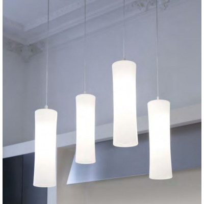 Lumen Center - Takè Plus - Také 27-1 SP - Hängeleuchte für den Einbau in Zwischendecken in Gipskartonplatten - Weiß matt - LS-LC-BAMBA1IN106