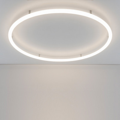 Artemide - Minimalism - Alphabet Of Light Circular 155 Semi-Recessed - Semi-recessed lamp - White - LS-AR-1429000A - Warm white - 3000 K - Diffused