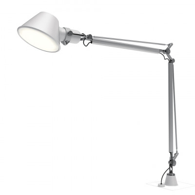 Artemide - New - Tolomeo XXL LED Outdoor con supporto fisso - Silver - LS-AR-1535150A - Warm white - 3000 K - Diffused Artemide - New - Tolomeo XXL LED Outdoor con supporto fisso - Silver - LS-AR-1535150A - Warm white - 3000 K - Diffused