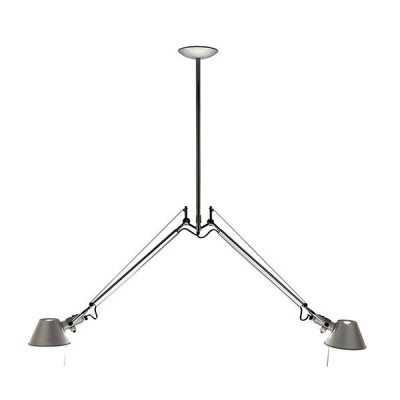 Artemide - Tolomeo - Tolomeo Due Bracci SP - Suspension lamp - Aluminum - LS-AR-A036400