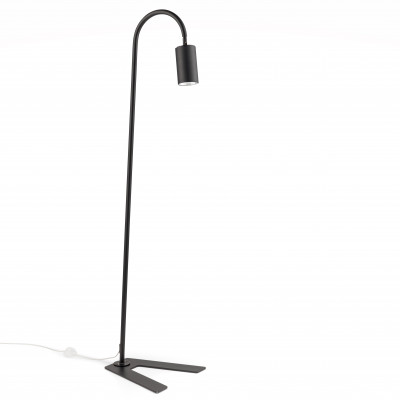 Artempo - Domino&Stilo - Spot PT - Floor light with diffusor directable - Black - LS-AT-203-N Artempo - Domino&Stilo - Spot PT - Floor light with diffusor directable - Black - LS-AT-203-N