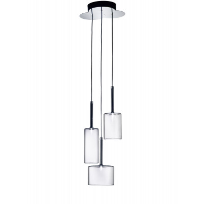 Axolight - Spillray&Mountain View - Spillray 3 SP - Modern chandelier - Crystal - LS-AX-SPSPILL3CSCRG4L Axolight - Spillray&Mountain View - Spillray 3 SP - Modern chandelier - Crystal - LS-AX-SPSPILL3CSCRG4L