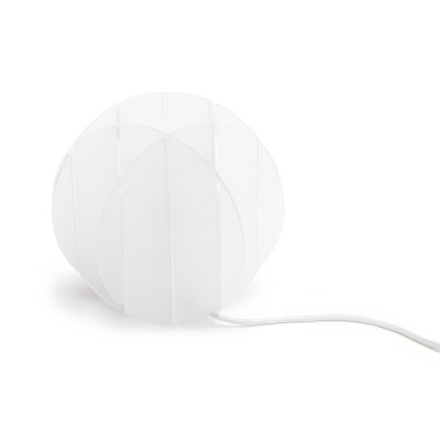 Emporium - Modernity - Allegretta TL - Design table lamp - Transparent white satin - LS-EM-120005001