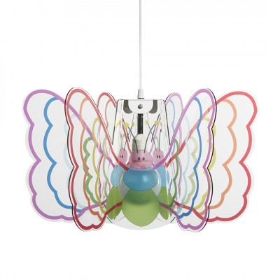 Emporium - Kids - Butterfly SP - Design chandelier - Multicolor - LS-EM-CL1528-99 Emporium - Kids - Butterfly SP - Design chandelier - Multicolor - LS-EM-CL1528-99