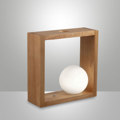 Fabas Luce - Natural Essence - Kark TL - Wooden table lamp - Oak tree - LS-FL-3669-30-215 - Warm white - 3000 K - Diffused
