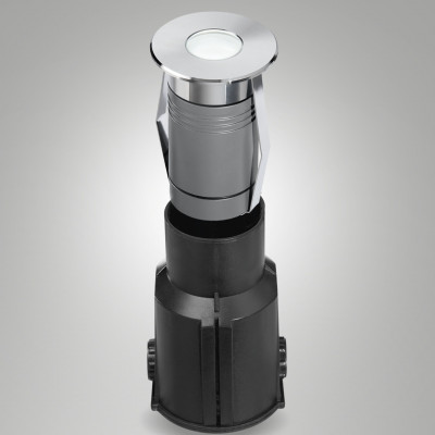 Fabas Luce - Outdoor - Tulip 2 FA LED out - Circle spotlight drive over - Steel - LS-FL-6903-02-314 - Warm white - 3000 K - 30° Fabas Luce - Outdoor - Tulip 2 FA LED out - Circle spotlight drive over - Steel - LS-FL-6903-02-314 - Warm white - 3000 K - 30°