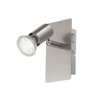 Fabas Luce - La Mia Luce - Tucson AP - Applique with spotlight - Satin-finished nickel - LS-FL-2937-81-178 Fabas Luce - La Mia Luce - Tucson AP - Applique with spotlight - Satin-finished nickel - LS-FL-2937-81-178