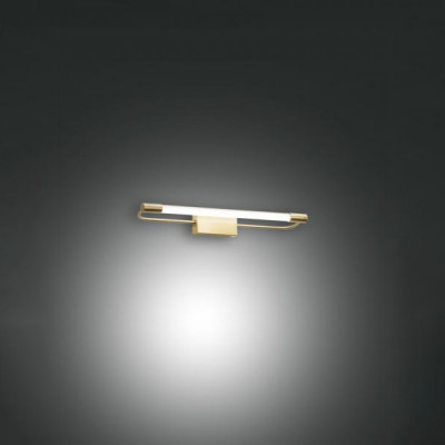 Fabas Luce - Saura&Nala - Rapallo AP S LED - Bathroom's wall light - Gold - LS-FL-3552-21-119 - Warm white - 3000 K - Diffused Fabas Luce - Saura&Nala - Rapallo AP S LED - Bathroom's wall light - Gold - LS-FL-3552-21-119 - Warm white - 3000 K - Diffused