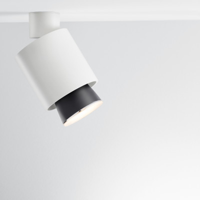 Fabbian - Claque - Claque PL LED S - Ceiling light modern - White - LS-FB-F43E07-01 - Warm white - 3000 K - 34° Fabbian - Claque - Claque PL LED S - Ceiling light modern - White - LS-FB-F43E07-01 - Warm white - 3000 K - 34°