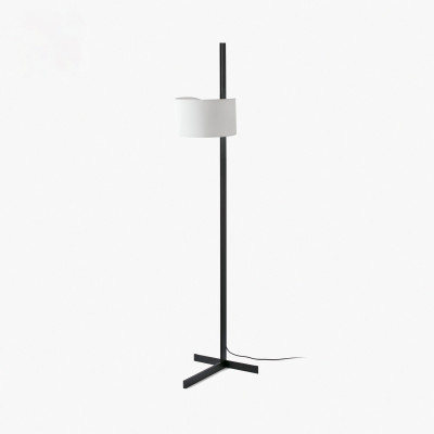 Faro - Indoor - Thana - Stand UP PT - Design floor lamp with lampshade - White / matt black - LS-FR-57211-01