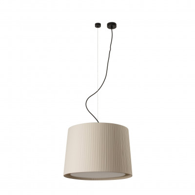 Faro - Indoor - Hotelerie - Samba SP 1L dec - One light suspension with decentralized attachment - Beige - LS-FR-64314-44 Faro - Indoor - Hotelerie - Samba SP 1L dec - One light suspension with decentralized attachment - Beige - LS-FR-64314-44