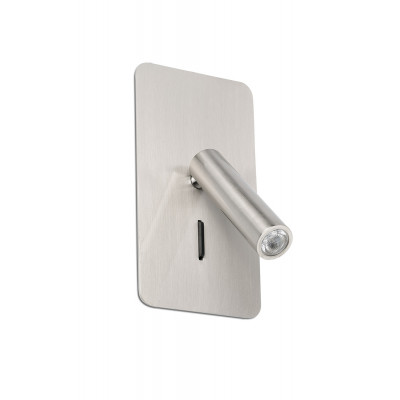 Faro - Indoor - Nit - Suau AP R EN - Recessed wall lamp - Nichel matt - LS-FR-62126 - Warm white - 3000 K - 30° Faro - Indoor - Nit - Suau AP R EN - Recessed wall lamp - Nichel matt - LS-FR-62126 - Warm white - 3000 K - 30°