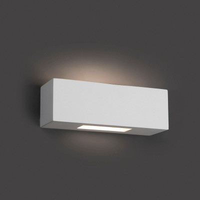 Faro - Indoor - Plas - Cheras AP rect - Rectangular wall lamp - White - LS-FR-63174