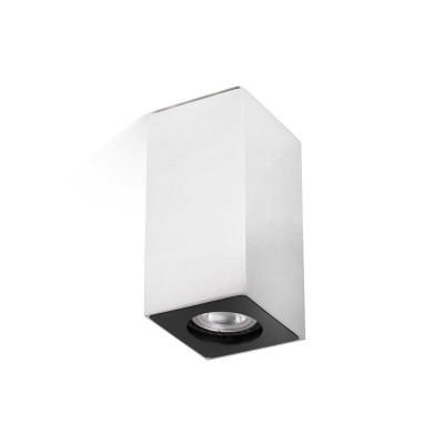 Faro - Indoor - Punti luce - Squad PL M - Ceiling lamp - Polished aluminium - LS-FR-63240