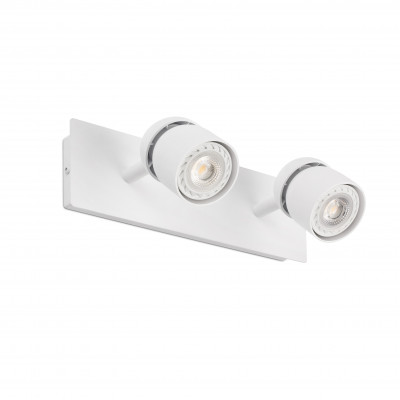 Faro - Indoor - Ring - Coco-2 AP - Applique with two adjustable spotlights - White - LS-FR-40664 Faro - Indoor - Ring - Coco-2 AP - Applique with two adjustable spotlights - White - LS-FR-40664