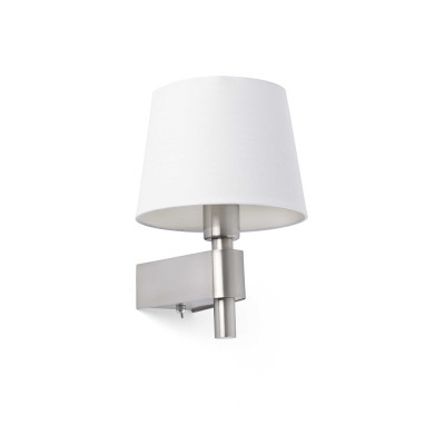 Faro - Indoor - Sweet - Room AP - Room lamp with fabric shade - White - LS-FR-29974 Faro - Indoor - Sweet - Room AP - Room lamp with fabric shade - White - LS-FR-29974