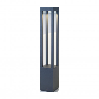 Faro - Outdoor - Shadow - Agra PT LED L - Outood LED bollard - Dark grey - LS-FR-70753 - Warm white - 3000 K - Diffused