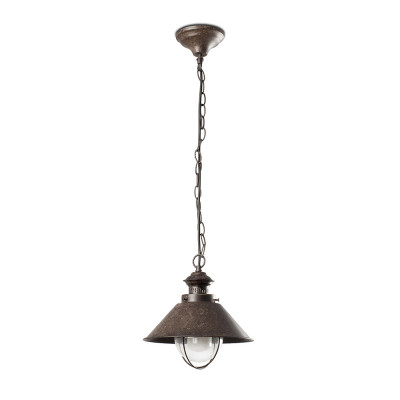 Faro - Outdoor - Nautica - Nautica 1L SP L - Rustic chandelier for outdoors big - Rust - LS-FR-71139 Faro - Outdoor - Nautica - Nautica 1L SP L - Rustic chandelier for outdoors big - Rust - LS-FR-71139