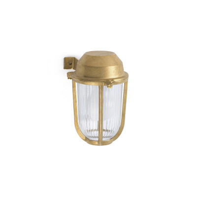 Faro - Outdoor - Ottone - Borda AP - Wall lamp made of brass for gardens and porches - Brass - LS-FR-70997 Faro - Outdoor - Ottone - Borda AP - Wall lamp made of brass for gardens and porches - Brass - LS-FR-70997