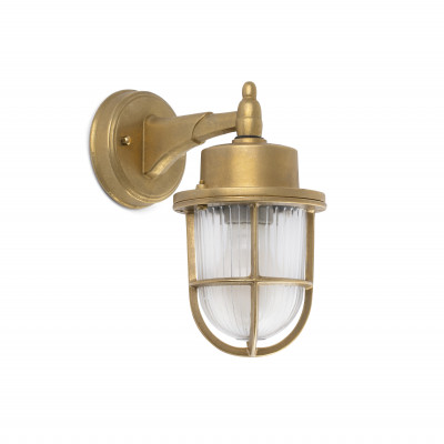 Faro - Outdoor - Ottone - Nahir AP - Brass outdoor wall lamp - Brass - LS-FR-70992 Faro - Outdoor - Ottone - Nahir AP - Brass outdoor wall lamp - Brass - LS-FR-70992