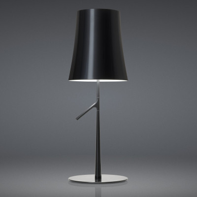 Foscarini - Birdie - Birdie TL LED L - Modern table lamp LED - Graphite - LS-FO-221001L-22 - Super warm - 2700 K - Diffused Foscarini - Birdie - Birdie TL LED L - Modern table lamp LED - Graphite - LS-FO-221001L-22 - Super warm - 2700 K - Diffused