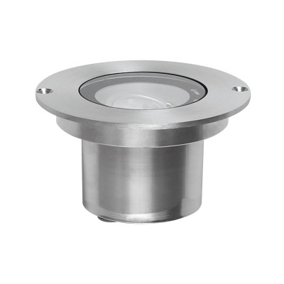 i-LèD Maestro - Suelo - Suelo316 RXFJ arrayLED 220 mA 7.2 W DC - Circle spotlight drive over - Steel i-LèD Maestro - Suelo - Suelo316 RXFJ arrayLED 220 mA 7.2 W DC - Circle spotlight drive over - Steel