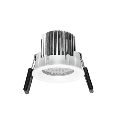 i-LèD Maestro - Cob - Cob44-R arrayLED 7 W 700 mA - Indoor downlight spotlight - White RAL 9003 embossed i-LèD Maestro - Cob - Cob44-R arrayLED 7 W 700 mA - Indoor downlight spotlight - White RAL 9003 embossed