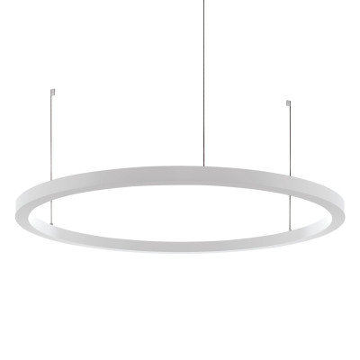 i-LèD Maestro - Tour Pendant - Tour-PD topLED 70 W 24 V - Circular suspension with indirect emission - White - Diffused i-LèD Maestro - Tour Pendant - Tour-PD topLED 70 W 24 V - Circular suspension with indirect emission - White - Diffused