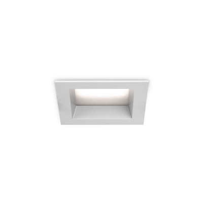 Ideal Lux - Downlights - Basic FA IP65 15W SQ - Squared recessed spotlight for ceiling - White - LS-IL-312156 - Warm white - 3000 K - 100° Ideal Lux - Downlights - Basic FA IP65 15W SQ - Squared recessed spotlight for ceiling - White - LS-IL-312156 - Warm white - 3000 K - 100°