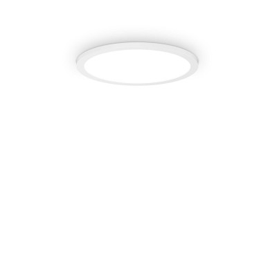 Ideal Lux - Minimal - Fly Slim PL D35 - Round LED ceiling light - White - 88° Ideal Lux - Minimal - Fly Slim PL D35 - Round LED ceiling light - White - 88°