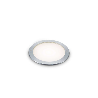 Ideal Lux - Garden - Taurus Wide Round D10 FA - Walkable recessed spotlight with diffused optics - Steel - LS-IL-325637 - Warm white - 3000 K - Diffused Ideal Lux - Garden - Taurus Wide Round D10 FA - Walkable recessed spotlight with diffused optics - Steel - LS-IL-325637 - Warm white - 3000 K - Diffused
