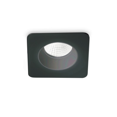 Ideal Lux - Downlights - Room-65 Square LED - Recessed spotlight one light - Black - LS-IL-252056 - Warm white - 3000 K - 38° Ideal Lux - Downlights - Room-65 Square LED - Recessed spotlight one light - Black - LS-IL-252056 - Warm white - 3000 K - 38°