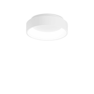 Ideal Lux - Essential - Ziggy PL D30 - Small LED ceiling light - White - LS-IL-293776 - Warm white - 3000 K - Diffused Ideal Lux - Essential - Ziggy PL D30 - Small LED ceiling light - White - LS-IL-293776 - Warm white - 3000 K - Diffused