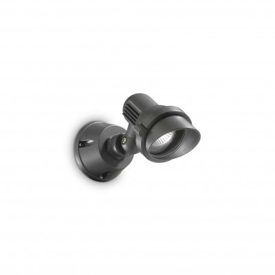 Ideal Lux - Garden - TERRA AP1 SMALL - Garden lights - Anthracite - LS-IL-046181