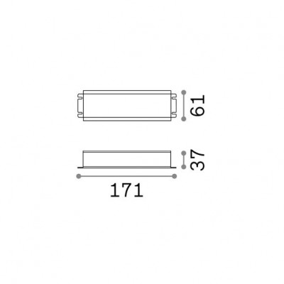 Ideal Lux - Outdoor - Thor driver on/off 40W 24Vdc - Driver - None - LS-IL-272108