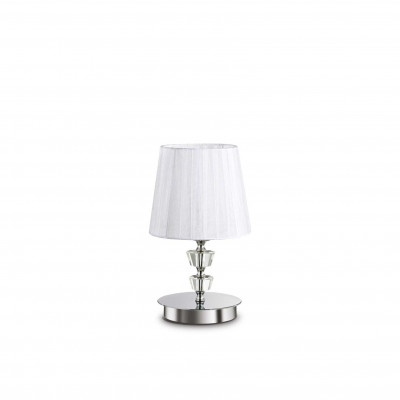 Ideal Lux - Provence - PEGASO TL1 SMALL - Table lamp - Chrome - LS-IL-059266 Ideal Lux - Provence - PEGASO TL1 SMALL - Table lamp - Chrome - LS-IL-059266