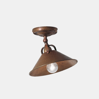 Il fanale - Cantina&Cascina - Cascina PL - Metal ceiling light - Satin brass - LS-IF-204-23-OO