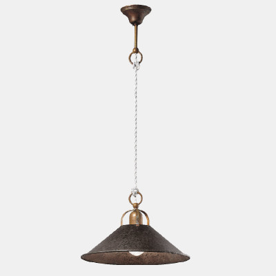 Il fanale - Cantina&Cascina - Cascina SP L - Metal chandelier - Satin brass - LS-IF-204-08-OO