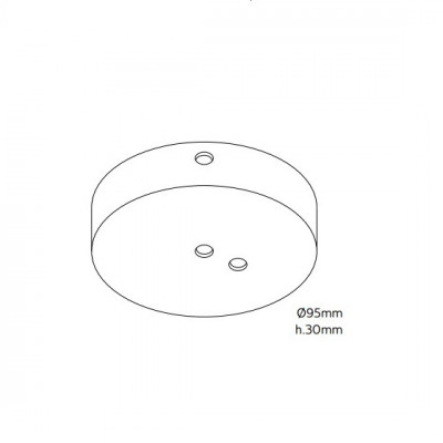 Karman - Karman accessories - Rosone D120 OUT - Rosette Karman - Karman accessories - Rosone D120 OUT - Rosette