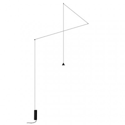 Karman - Line - Filomena A PL PT - Floor lamp with adjustable brightness - Matt black - Diffused Karman - Line - Filomena A PL PT - Floor lamp with adjustable brightness - Matt black - Diffused