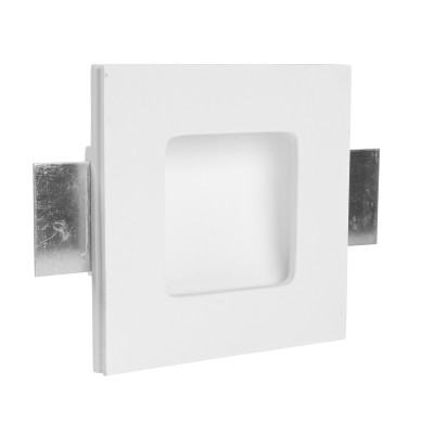 Linea Light - Gypsum - Gypsum WRQ FA LED - Recessed marker spotlight - White - LS-LL-60814W00 - Warm white - 3000 K - Diffused Linea Light - Gypsum - Gypsum WRQ FA LED - Recessed marker spotlight - White - LS-LL-60814W00 - Warm white - 3000 K - Diffused