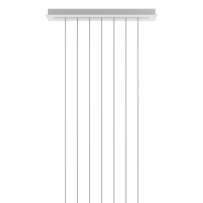 Lodes - Canopies - Canopie short Track system - Linear track max 7 suspensions - Matt White - LS-ST-100029 Lodes - Canopies - Canopie short Track system - Linear track max 7 suspensions - Matt White - LS-ST-100029