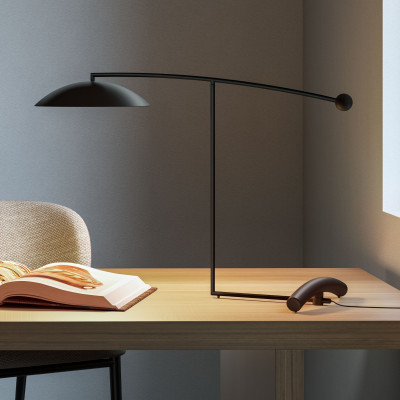 Lumen Center - Classic collection - Orbit TL - Design table lamp - Matt black - LS-LC-ORB102 - Super warm - 2700 K - Diffused Lumen Center - Classic collection - Orbit TL - Design table lamp - Matt black - LS-LC-ORB102 - Super warm - 2700 K - Diffused