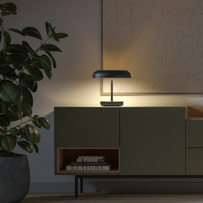 Lumen Center - Zero - Zero TL - Table lamp with colourful metal - Black - LS-LC-ZR0210327 - Super warm - 2700 K - Diffused