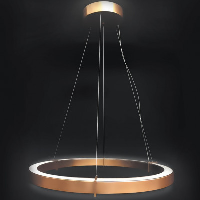 Metal Lux - Industrial Design - Orbita SP L - Big round chandelier - Burnished - LS-ML-269-120-04 - Warm white - 3000 K