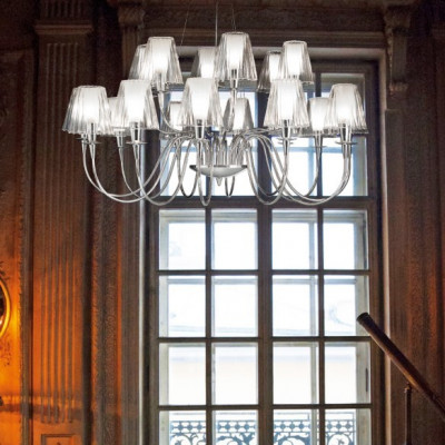 Metal Lux - New Classic - Opera SP 15L - Chandelier fifteen light - Crystal - LS-ML-180-115-42
